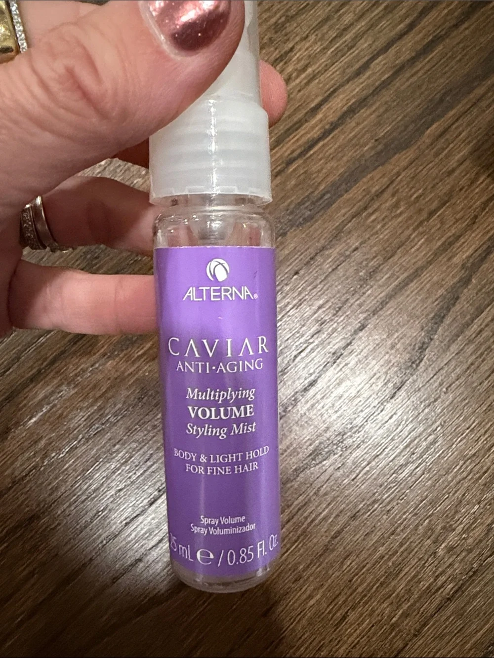 Alterna Cavier Anti-Aging Volume Mist & Bumble & Bumble Thickening Spray